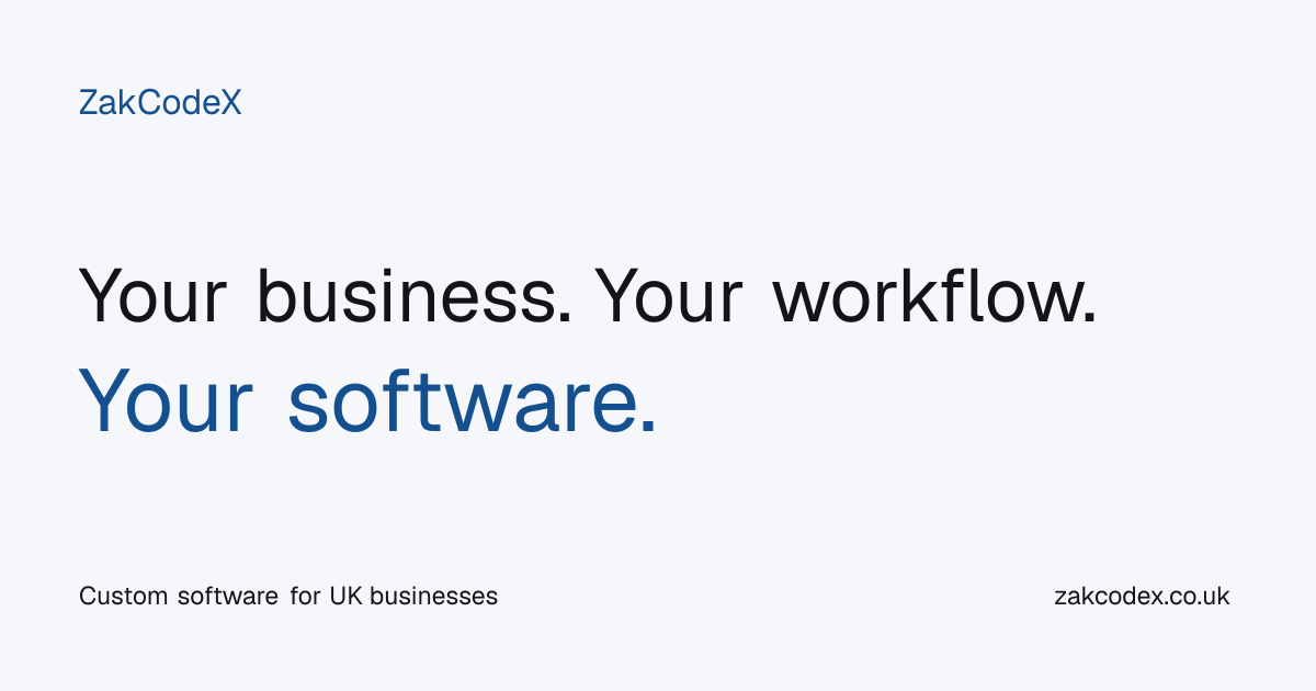 Custom Software Development Company in UK | ZakCodeX